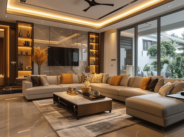 interior ruang tamu 2