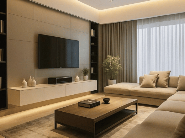 interior ruang tamu 5