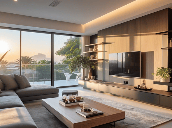 interior ruang tamu 7